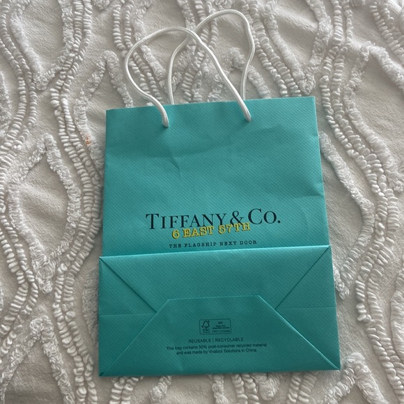 Tiffany & Co , 6 East 57th , the flagship next door gift bag - Picture 2 of 2